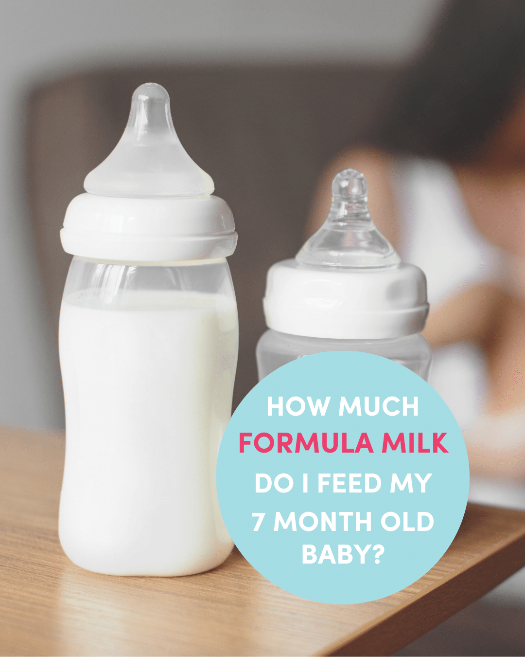 How much formula milk to discount feed baby