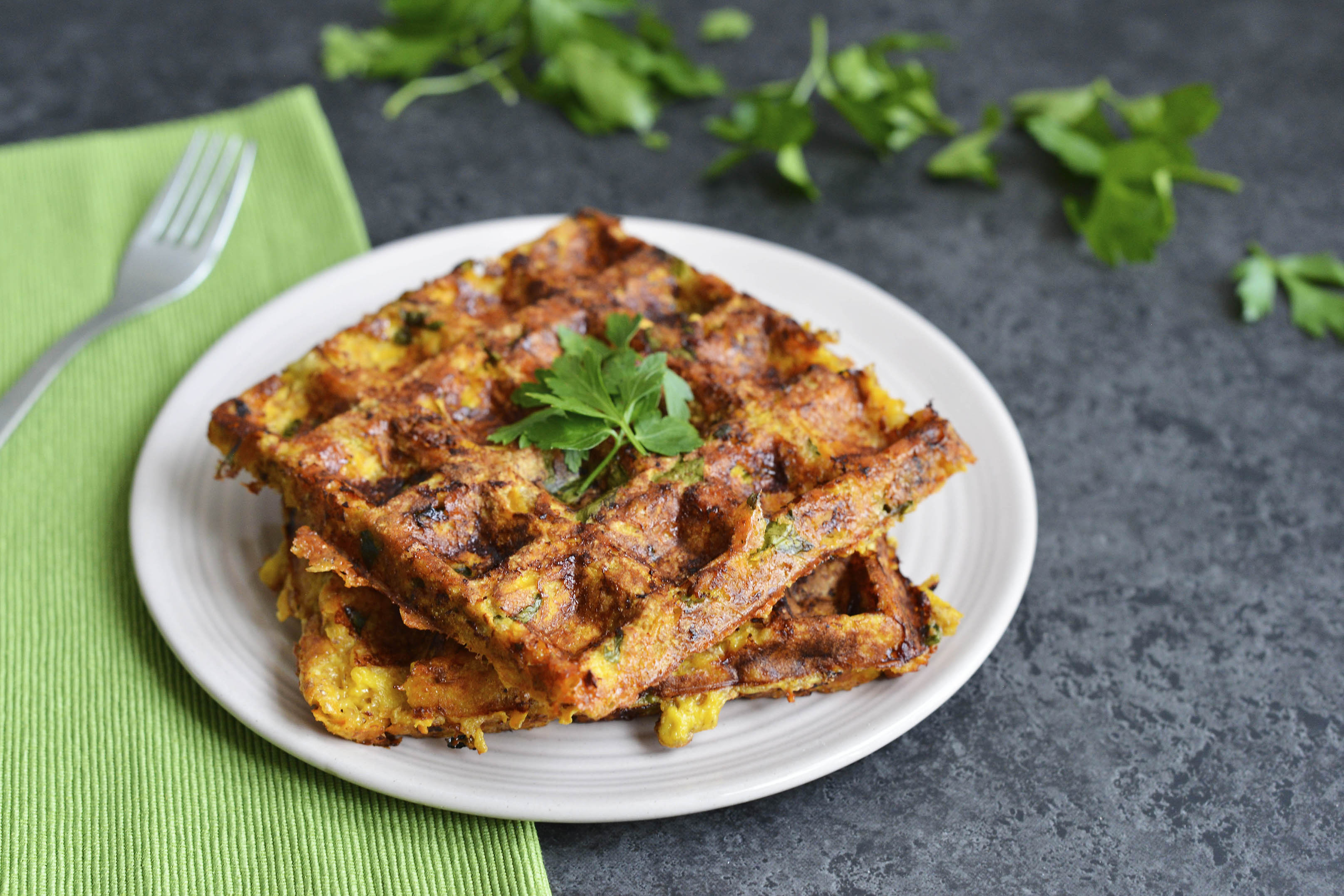 Sweet Potato Waffles for Baby + Toddler (First Finger Foods) - Baby Foode