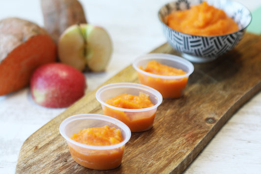 Sweet Potato and Apple Purée