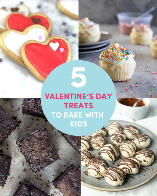 5 Easy Valentine's Day Treats to Bake with Kids