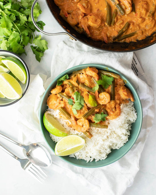 Thai Red Prawn Curry - Mummy Cooks