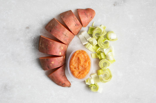 Sweet Potato & Leek Purée