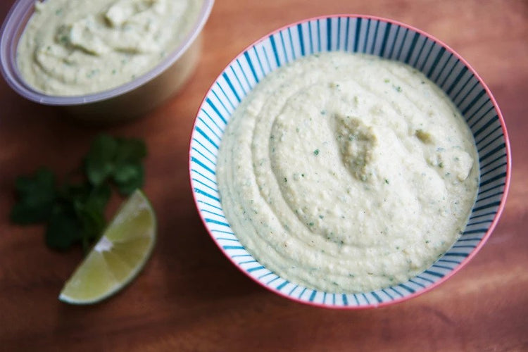 Hummus With Coriander And Lime – Mummy Cooks