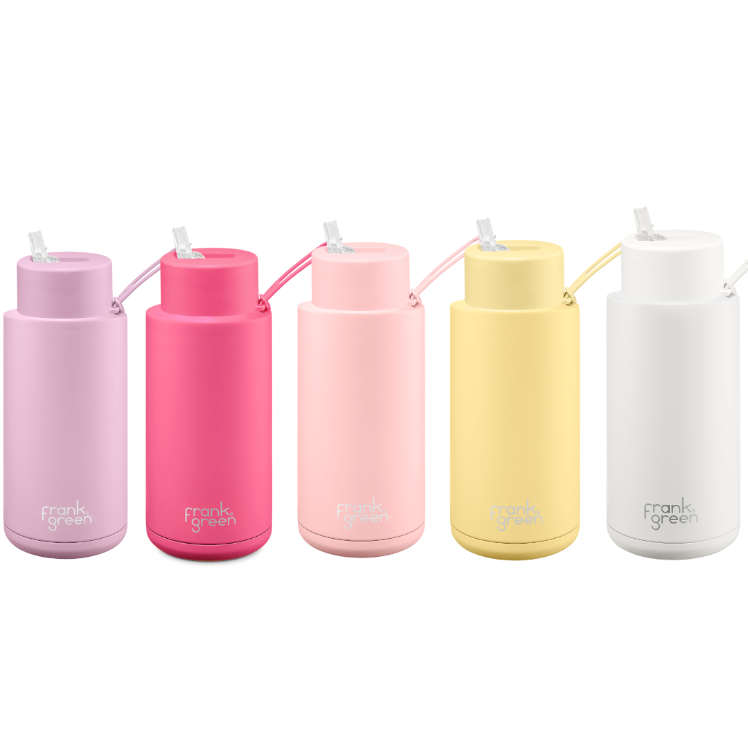 Frank Green Ceramic Reusable Bottle - 34oz / 1,000ml